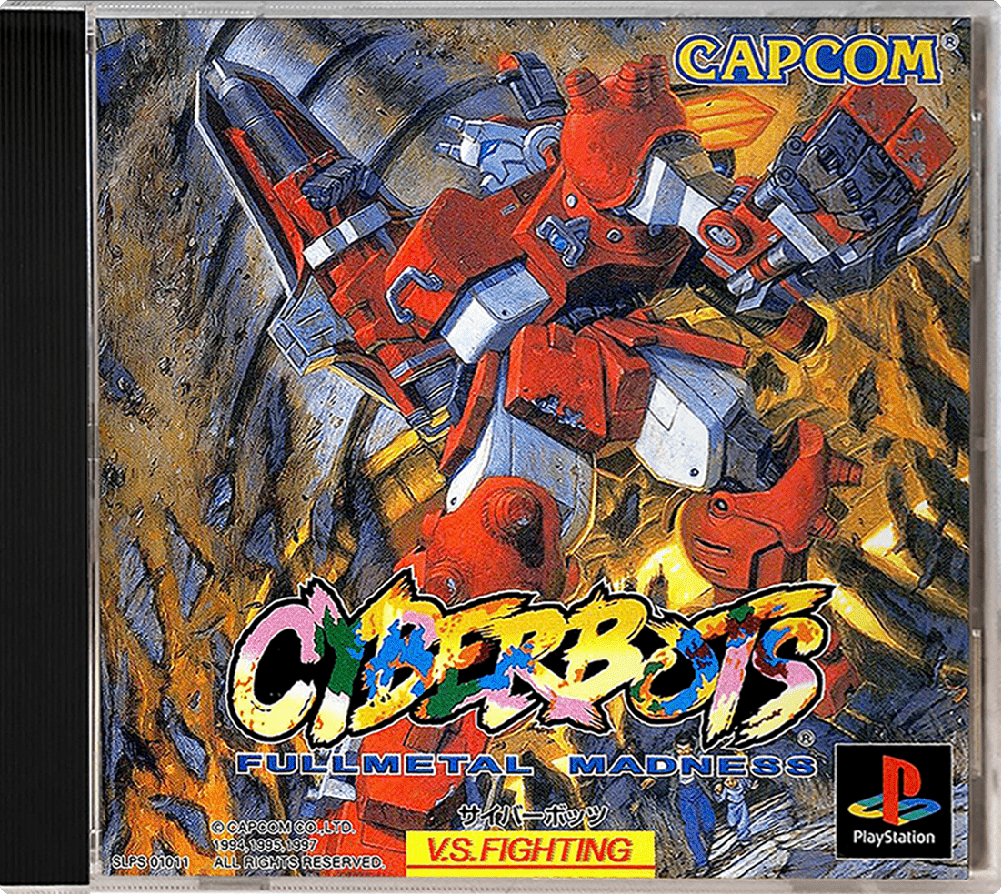 Cyberbots: Fullmetal Madness box art for Playstation